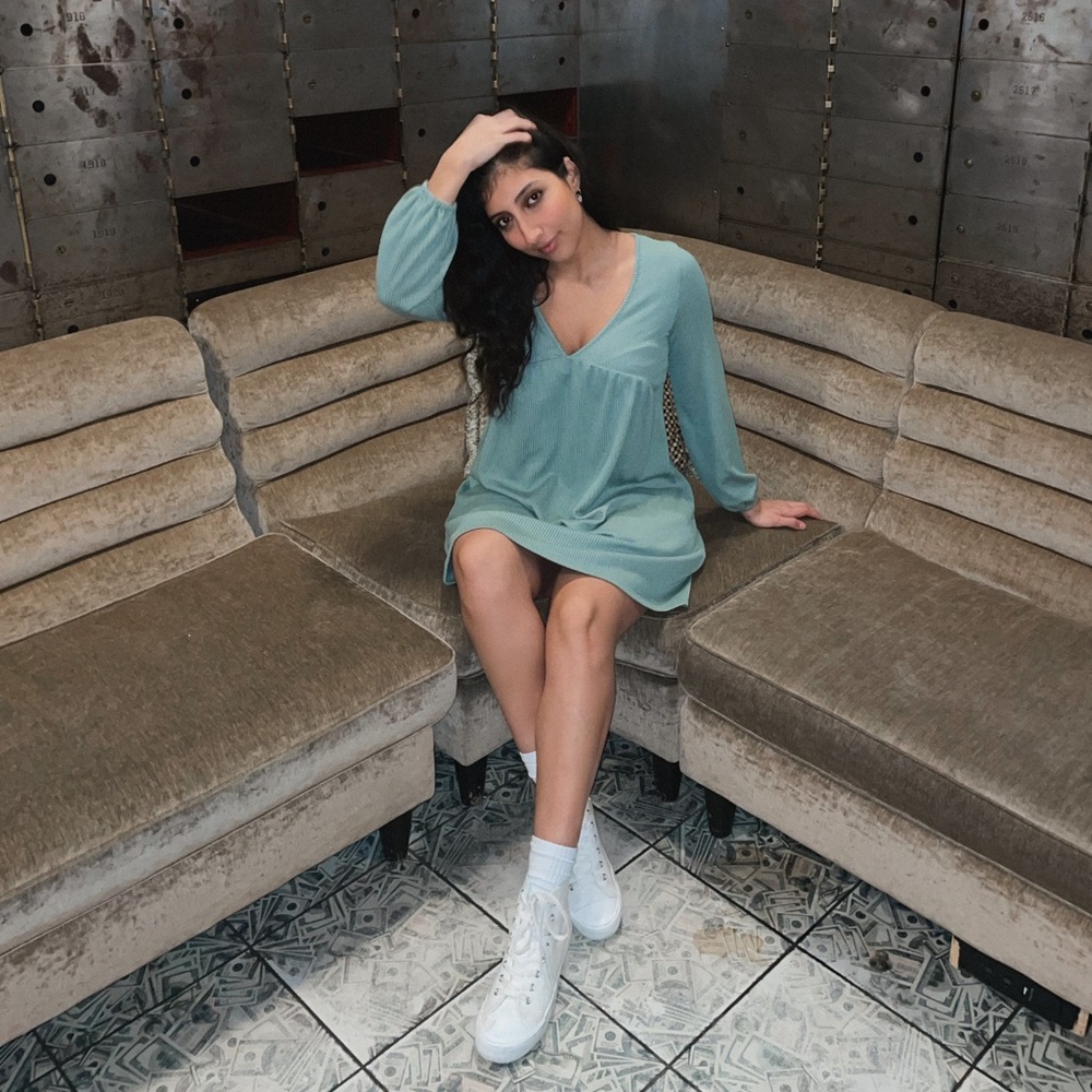 Beautiful Teal Francesca’s Dress